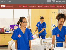 Tablet Screenshot of info.americancareercollege.edu